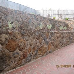 Rock Work Wall