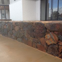 Stone Retaining Wall 1