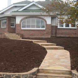 Stone Work Pathway Steps